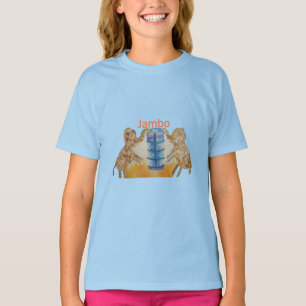 Jambo Jumbo Afrikanische Kinder Elefanten Kunstdru T-Shirt