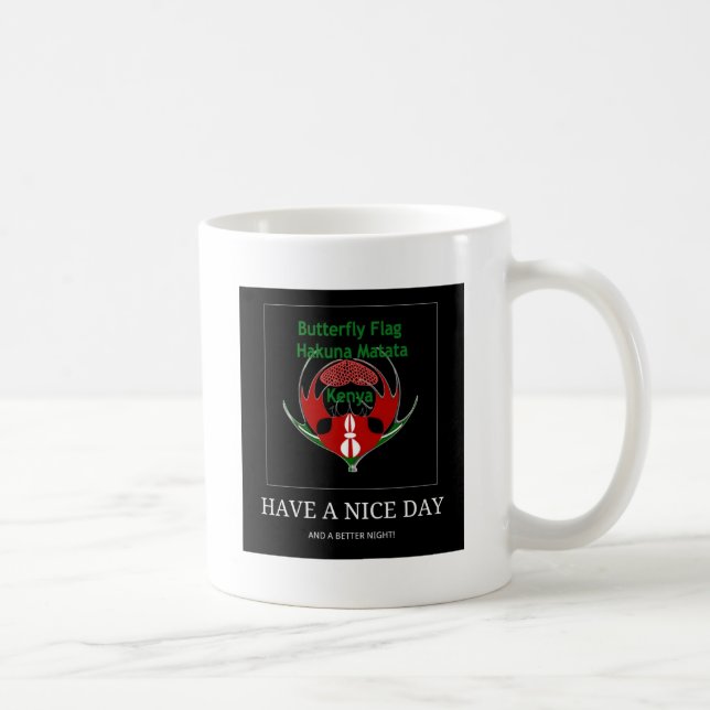 Jambo Kenia Kaffeetasse (Rechts)