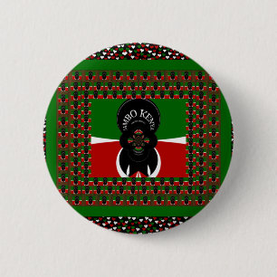 Jambo Kenia Kunstprint Button