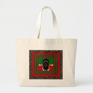 Jambo Kenia Kunstprint Jumbo Stoffbeutel