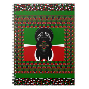 Jambo Kenya Art Print Notizblock