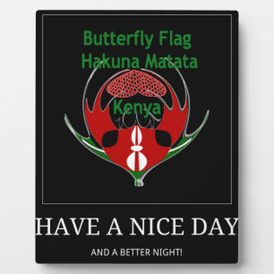 Jambo Kenya Fotoplatte