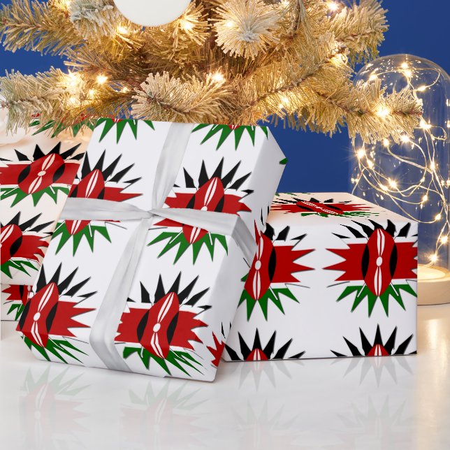 Jambo Kenya Hakuna Matata Geschenkpapier (Feiertage)