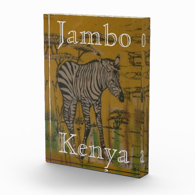 Jambo Kenya Make it Kenyan Fotoblock (Rechts)