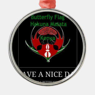 Jambo Kenya Ornament Aus Metall