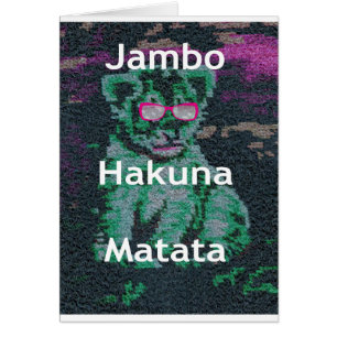 Jambo-Löwe-Hakuna-Matata