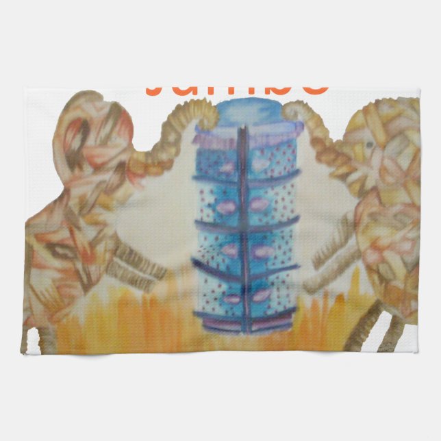 jambo riesiges Hakuna Matata.png Handtuch (Horizontal)