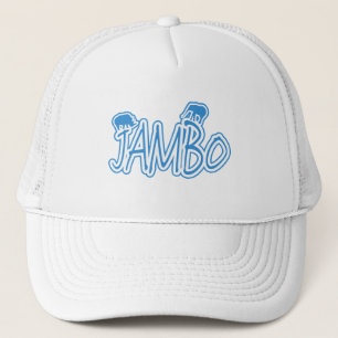 Jambo Suahelihallo Blau Truckerkappe