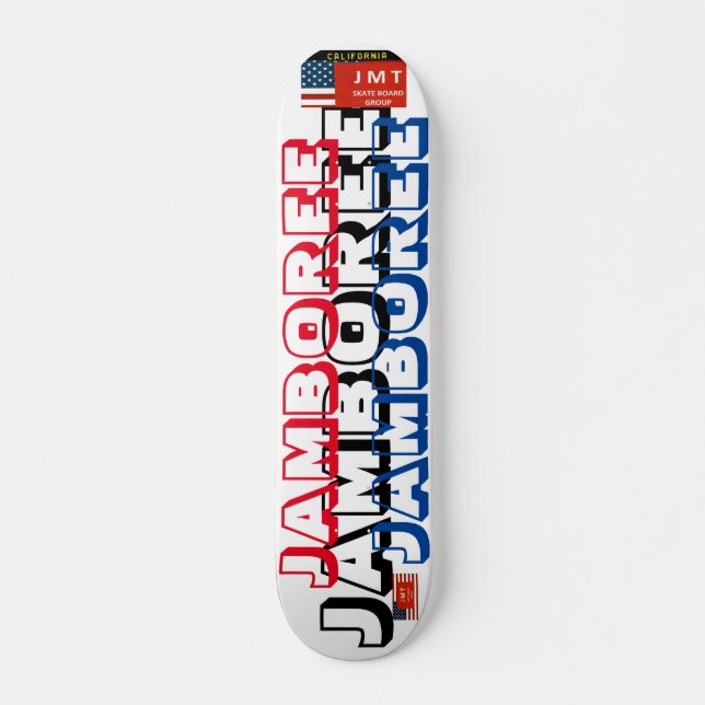 JAMBOREE 7 3/4" Skateboard Deck (Vorne)