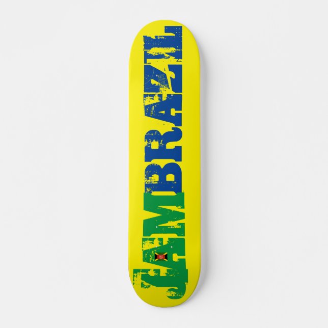 JAMBRAZIL JMTSkateboard, 7 ¾" Deck Skateboard (Vorne)