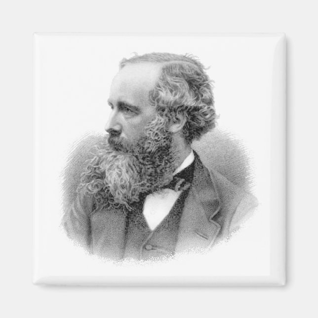 JAME CLERK MAXWELL MAGNET (Vorne)