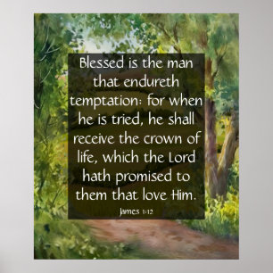 James 1:12 poster