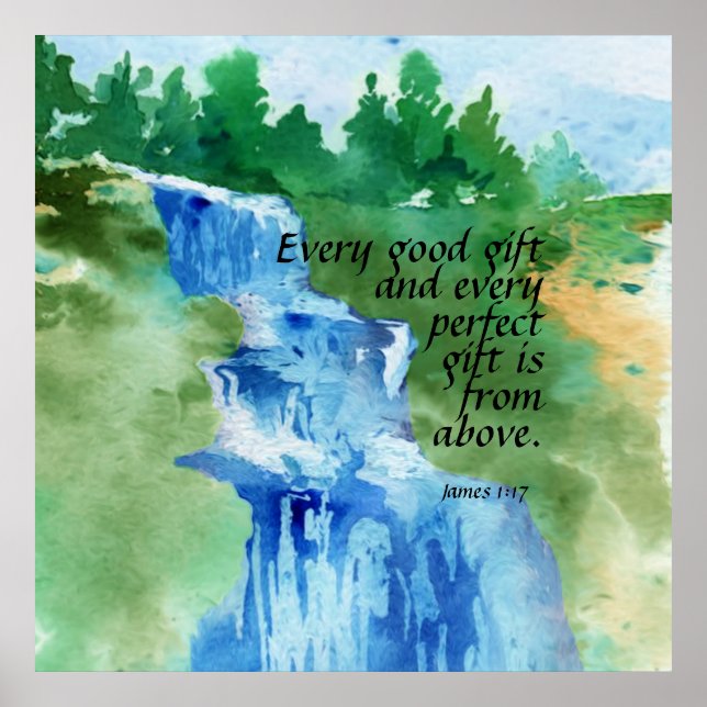 James 1:17 poster (Vorne)