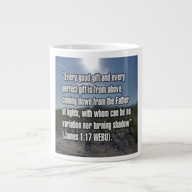 James 1:17 WEBU Tasse (Vorderseite)