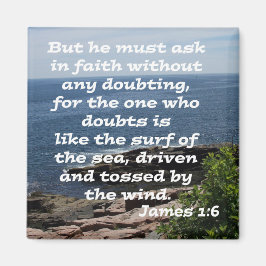 James 1:6 magnet