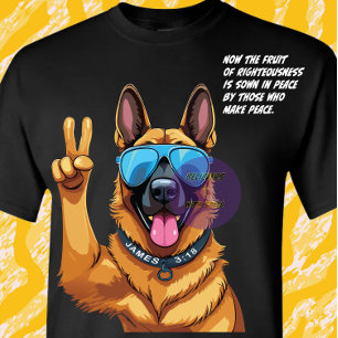 James 3:18 Bibelschrift - Christlich T-Shirt