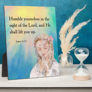 James 4:10 fotoplatte