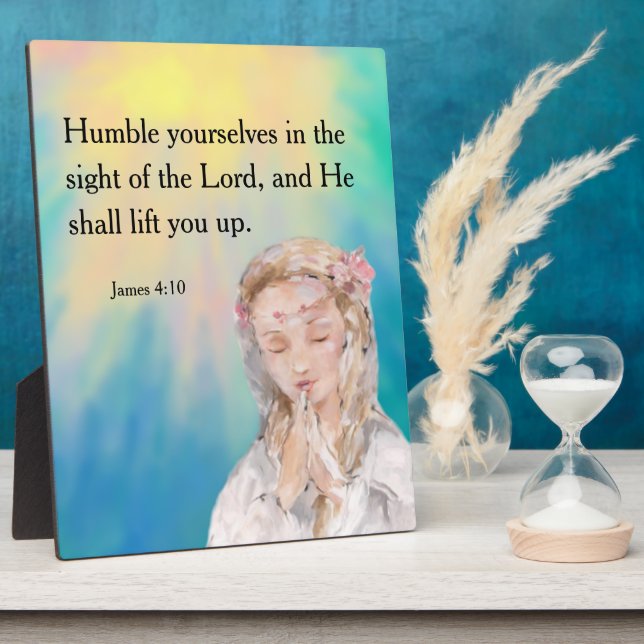 James 4:10 fotoplatte (Seite)