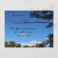 James 5:16 Das wirkungsvolle glühende Gebet der