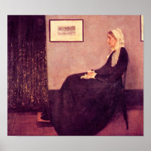 James Abbot McNeill Whistler - Whistlers Mutter Poster