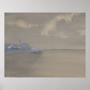 James Abbott McNeill Whistler - Southampton Water Poster