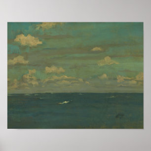 James Abbott McNeill Whistler - Violet und Silver Poster