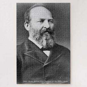 James Abraham Garfield 20. Präsident von Amerika. Puzzle