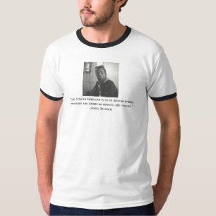 James Baldwin African American Zitat T-Shirt