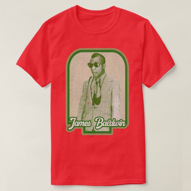 James Baldwin Cool T-Shirt (Design vorne)