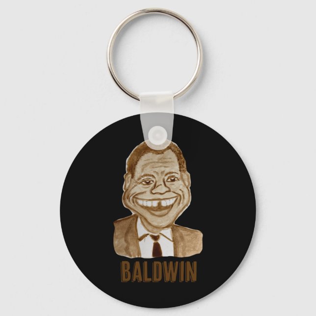 James Baldwin Schlüsselanhänger (Vorderseite)
