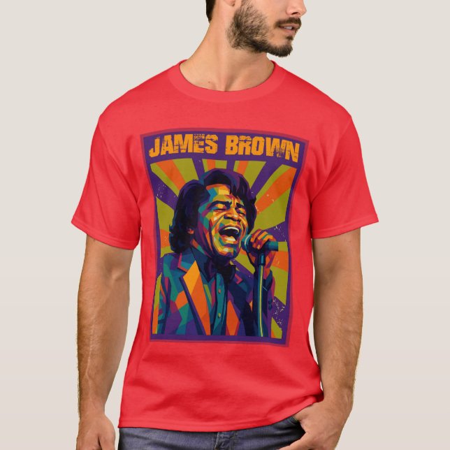 James Brown Freund T-Shirt (Vorderseite)