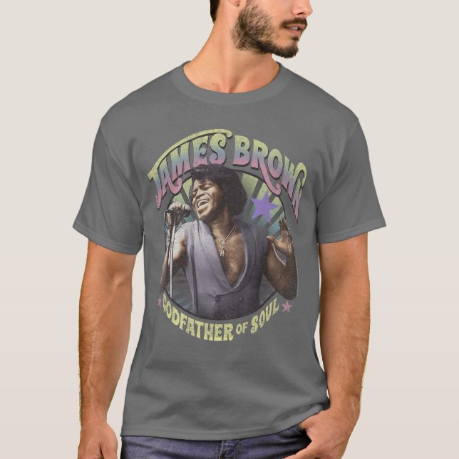 James Brown Godfather of Soul family family T-Shirt (Vorderseite)