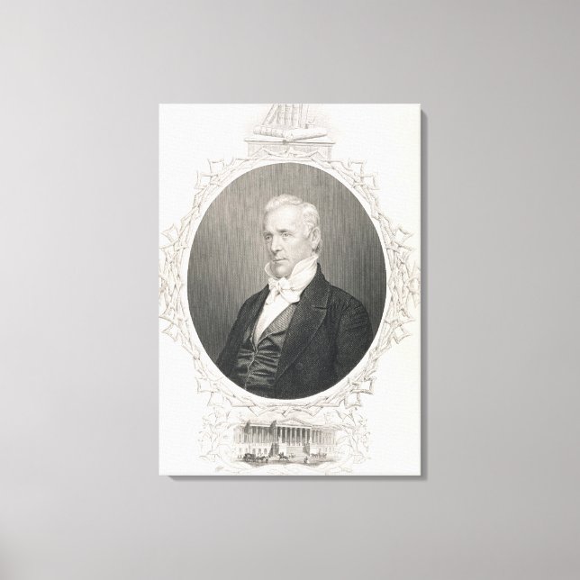 James Buchanan Leinwanddruck (Vorderseite)
