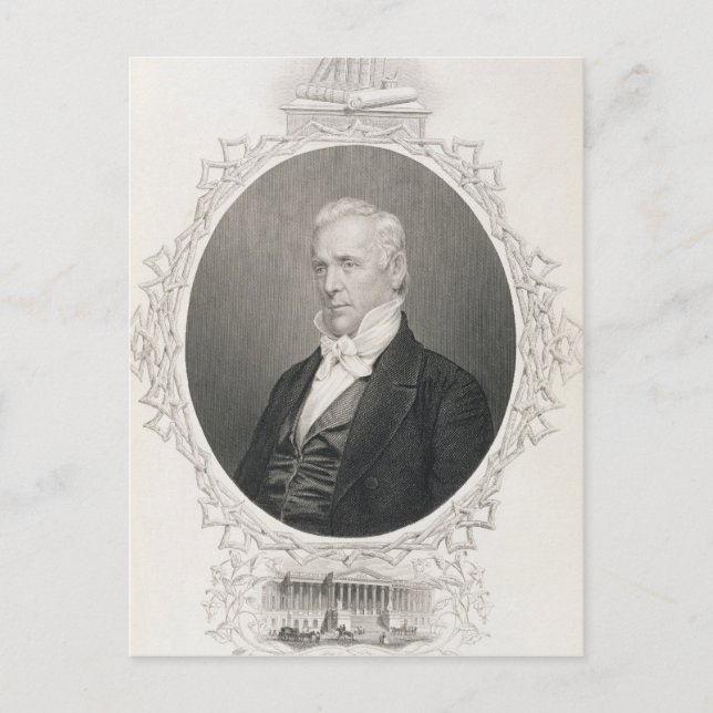 James Buchanan Postkarte (Vorderseite)