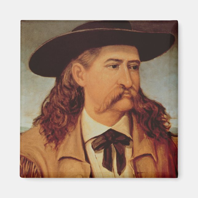 James Butler 'Wild Bill' Hickok (1837-76) 1874 (oi Magnet (Vorne)