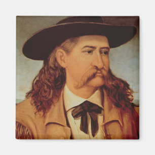 James-Butler "wilder Bill" Hickok (1837-76) 1874 Magnet