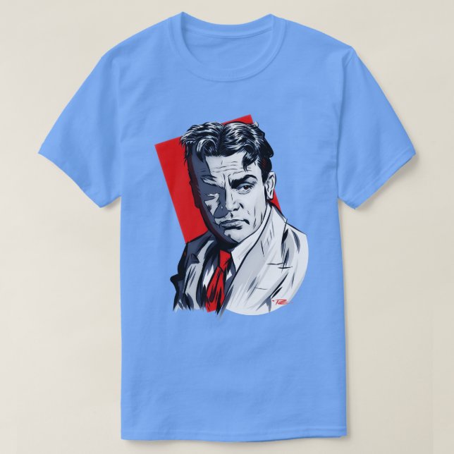 James Cagney Eine Illustration von Paul Cemmick T-Shirt (Design vorne)