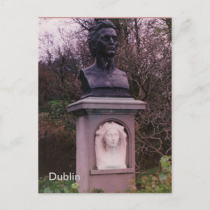 James Clarence Mangan Monument, Dublin, Irland Postkarte