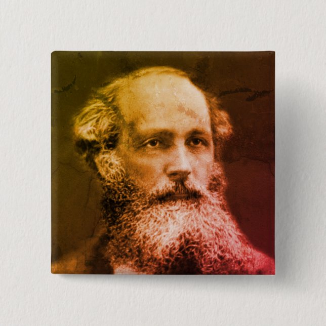 James Clerk Maxwell Button (Vorderseite)