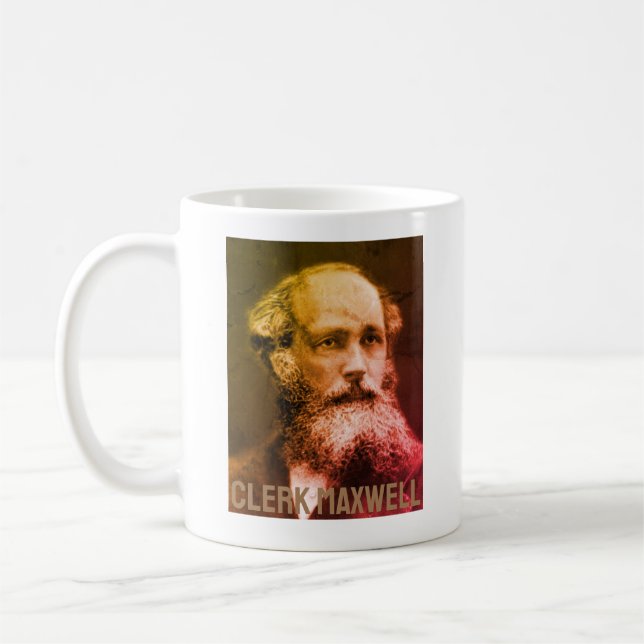 James Clerk Maxwell Kaffeetasse (Links)
