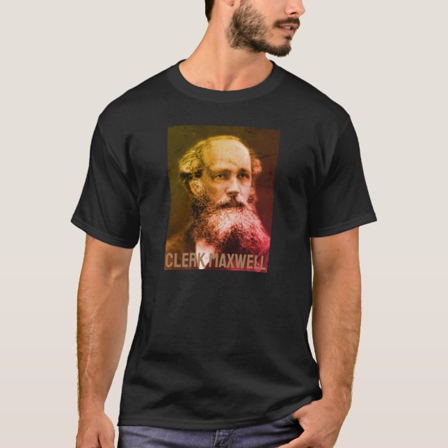 James Clerk Maxwell T-Shirt (Vorderseite)