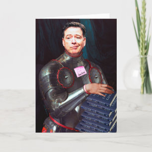 James Comey Kapitel und Versus Geburtstagskarte Karte