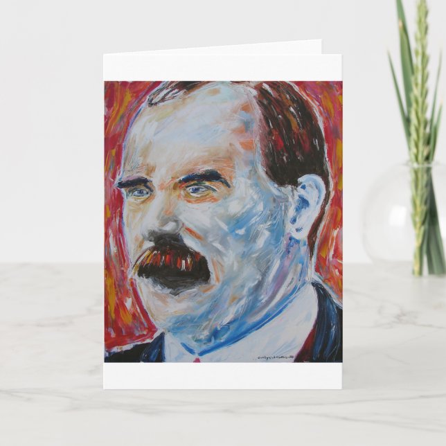 James connolly feiertagskarte (Vorderseite)