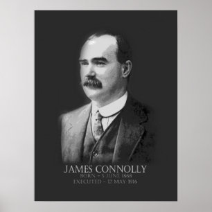 James Connolly Oster 1916 Irischer Republikaner Poster