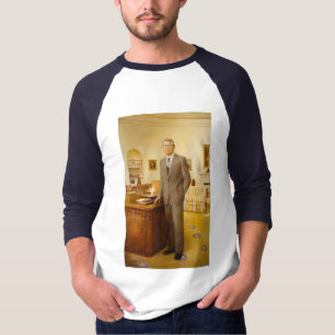 James Earl Carter Painted US-Präsident Portrait T-Shirt