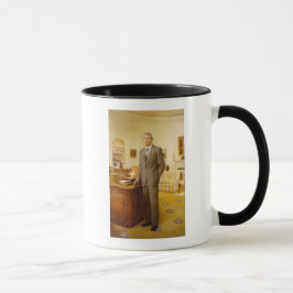 James Earl Carter Painted US-Präsident Portrait Tasse