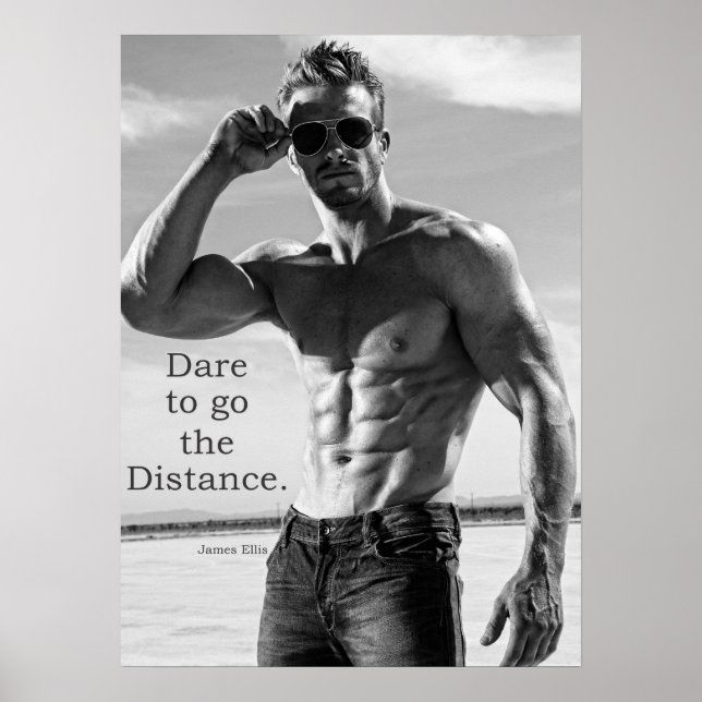 James Ellis Go The Distance 24x20 Poster (Vorne)