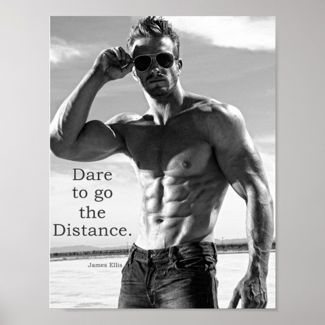 James Ellis - Go the Distance Poster (Vorne)