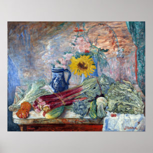 James Ensor Blume und Gemüse Poster
