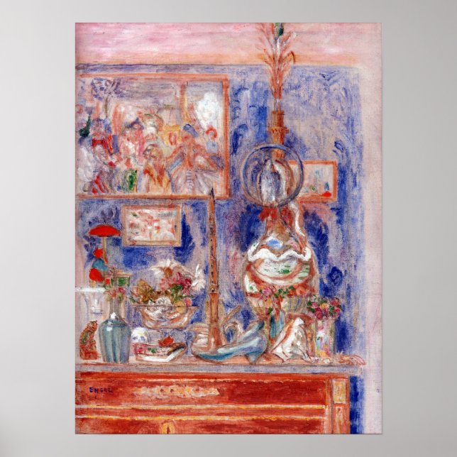 James Ensor Un bon coin chez moi Poster (Vorne)